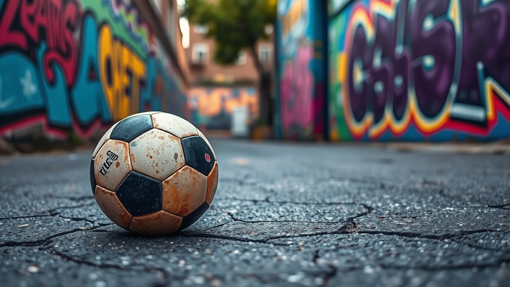 Straatvoetbal: vriendschap, samenwerking en creativiteit op het plein